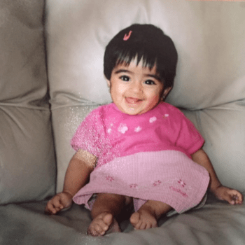 Asma Wazir Childhood photo