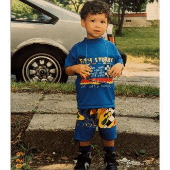 Bertrand Cooper Childhood photo