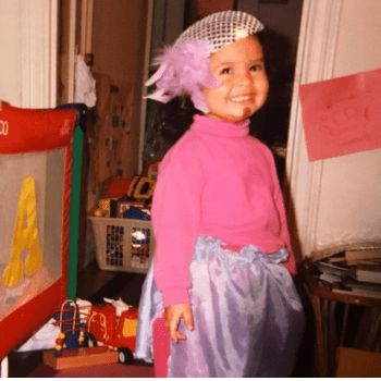 Joelle Santiago Childhood photo