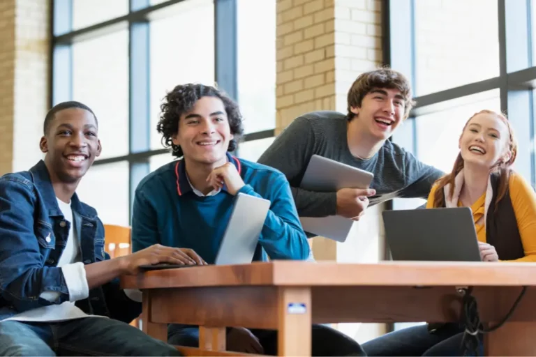 High school students