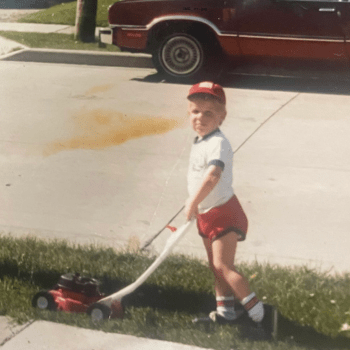 Josh Kalscheur Childhood photo