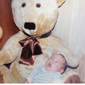 Adam Salazar Childhood photo