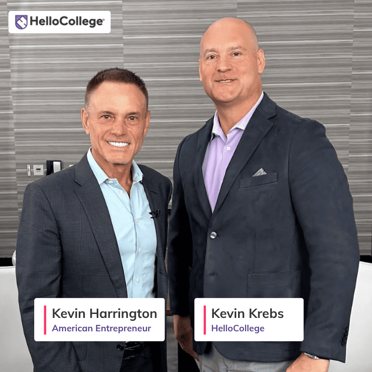 Kevin Harrington and Kevin Krebs Group photo with captions