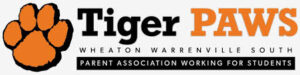 Wheaton Warrenville High School Tiger Paws Boosters logo
