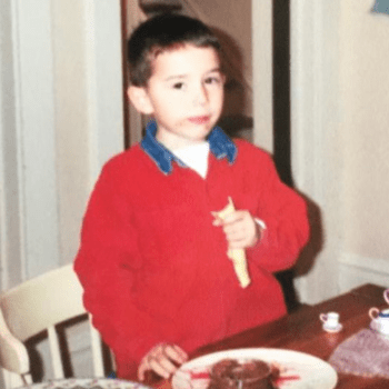 Gabriel Newsham Childhood photo