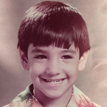 Alfonso Ruiz Childhood photo