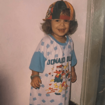 Gabby Balza Childhood photo