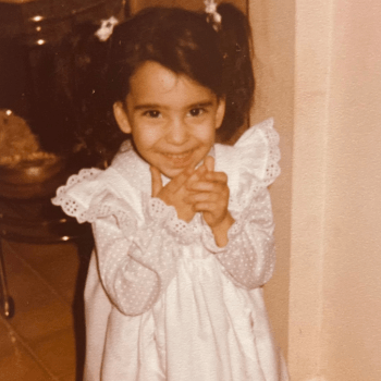 Lara Arocho Childhood photo