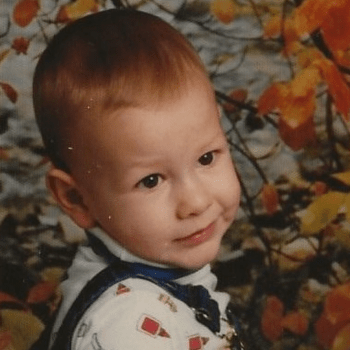Shaun Tarantelli Childhood photo