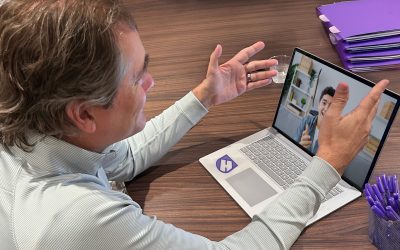 Mike Sear on a webinar