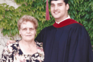Kevin and his mother